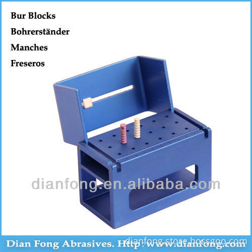 BB202 Sterilisable Aluminium Bur Blocks For Root Canal File 18 Holes